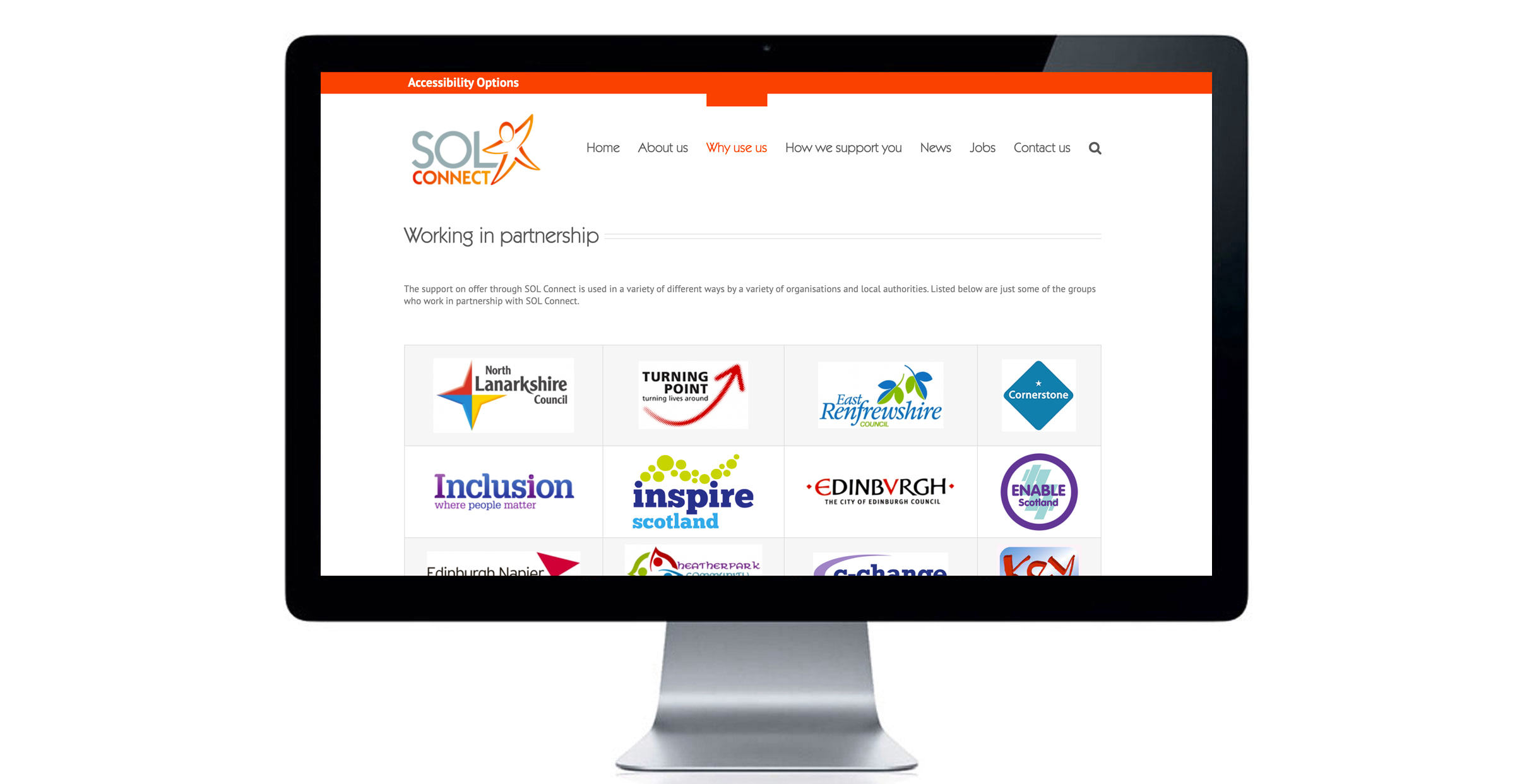 SOL Connect Website